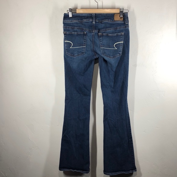 American Eagle Kick boot jeans size 2 short - Picture 3 of 6